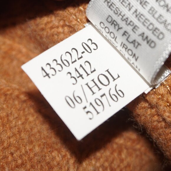 Vintage Y2K Banana Republic Wool Angora Cashmere Cable Knit Sweater - Picture 5 of 7